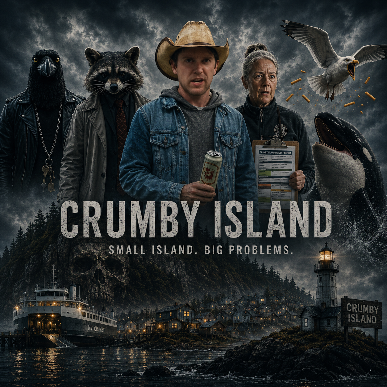 Crumby Island story project artwork